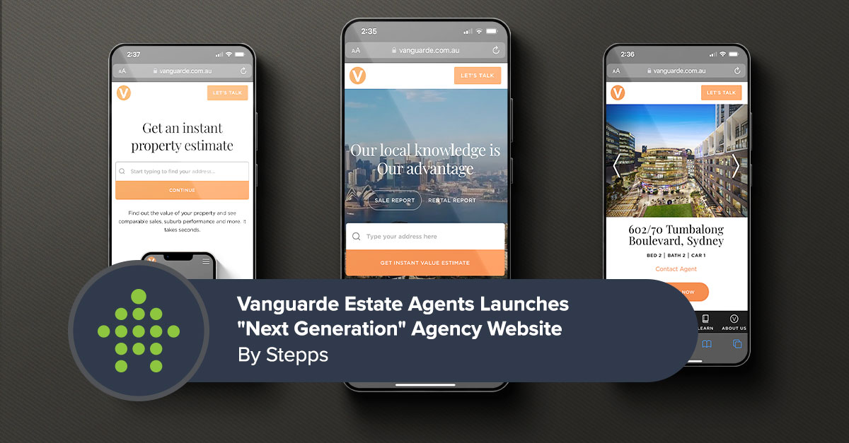 Vanguarde Estate Agents Launches "Next Generation" Agency Website